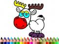Jogo De Volta à Escola: Livro de Colorir Veados online