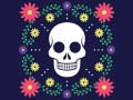 Jogo Quebra-cabeça de Skull Colorido online