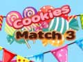 Jogo Cookies Match 3 online