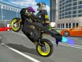 Jogo Simulador de Acrobacias de Super-Herói de Motocicleta online