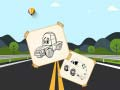 Jogo Carros Engraçados Para Crianças Colorir online