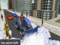 Jogo Simulador de condução de estrada de limpeza de neve grandiosa online