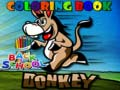Jogo De Volta À Escola: Livro de Colorir 'Burro' online