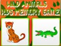Jogo Jogo da Memória de Animais Selvagens para Crianças online