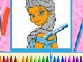 Jogo Colorindo as Irmãs Princesas online