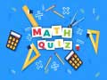 Jogo Jogo de Quiz de Matemática online