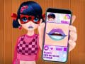 Jogo Design de Lábios Fofo Para Marinette online