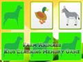 Jogo Animais da Fazenda: Aprendizado e Memória para Crianças online