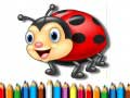 Jogo Livro de Colorir Joaninha online