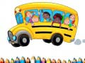 Jogo Livro de Colorir Ônibus Escolar online