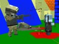 Jogo Guerra de Armas de Zumbis em Blocos online