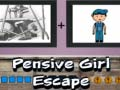 Jogo Fuga da Menina Pensativa online