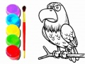 Jogo Livro de Colorir Águia online