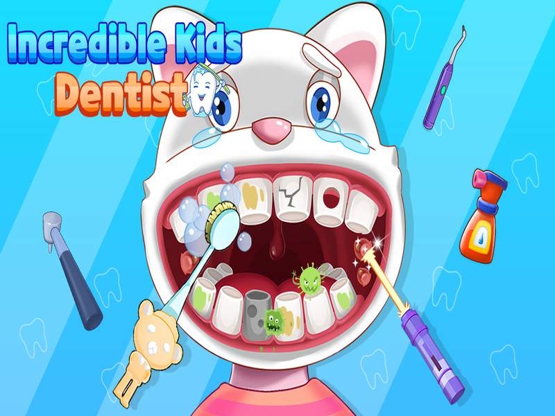 Jogo Dentista infantil incrível online