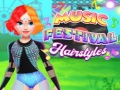 Jogo Penteados para Festival de Música online