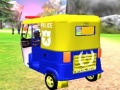 Jogo Condução de Rickshaw Auto da Polícia online