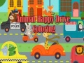 Jogo Colorindo Direção Animal Feliz online