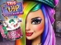 Jogo Tris VIP Maquilhagem de Boneca online