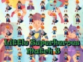 Jogo Pequenos Super-Heróis Match 3 online
