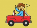 Jogo Colorir Caminhões de Brinquedo online