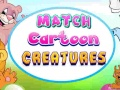Jogo Combine Criaturas de Desenho Animado online