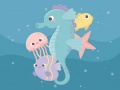 Jogo Memória de Peixes Adoráveis online