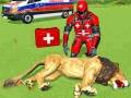 Jogo Herói Robô de Resgate Animal online