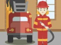 Jogo Bombeiros Match 3 online