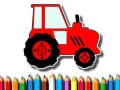Jogo Colorir Fácil para Crianças - Trator online