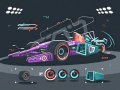 Jogo Memória de Carros Poderosos online