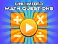 Jogo Perguntas de Matemática Ilimitadas online