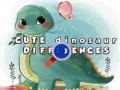 Jogo Diferenças dos Dinossauros Fofos online