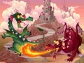 Jogo Memória dos Dragões de Contos de Fadas online