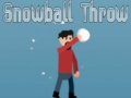 Jogo Arremesso de bola de neve online