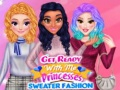 Jogo Prepare-se comigo: Moda de suéter de princesa online