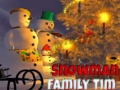 Jogo Tempo em Família com Bonecos de Neve online