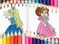 Jogo Livro de Colorir da Bela Princesa online