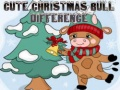 Jogo Diferença do Bonito Touro de Natal online