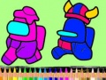Jogo Livro de Colorir Among Us online