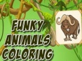 Jogo Colorindo Animais Funky online