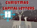 Jogo Letras Maiúsculas de Natal online