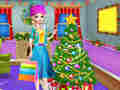 Jogo Decoração da Árvore de Natal e Vestir online