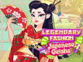 Jogo Moda lendária da geisha japonesa online