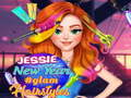 Jogo Jessie Ano Novo #Penteados Glamurosos online
