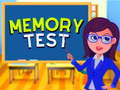 Jogo Teste de Memória online