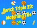 Jogo Combine Triplo 3D: Azulejos Correspondentes online