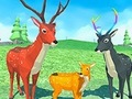 Jogo Simulador de Veado: Família Animal online