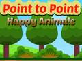 Jogo Ponto a Ponto Animais Felizes online