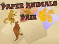 Jogo Par de Animais de Papel online