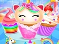 Jogo Design de Cozinha de Cupcakes de Unicórnio e Sereia online